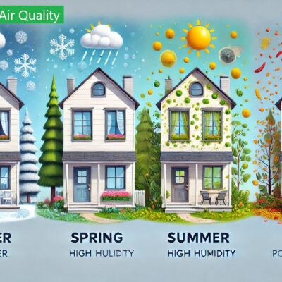 Seasonal Indoor Air Quality Changes and Effects