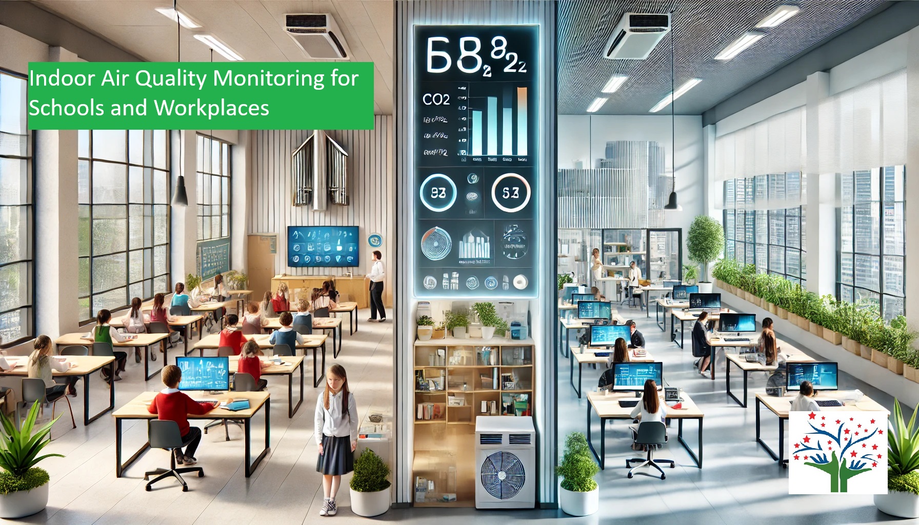 Indoor Air Quality Monitoring for Schools and Workplaces